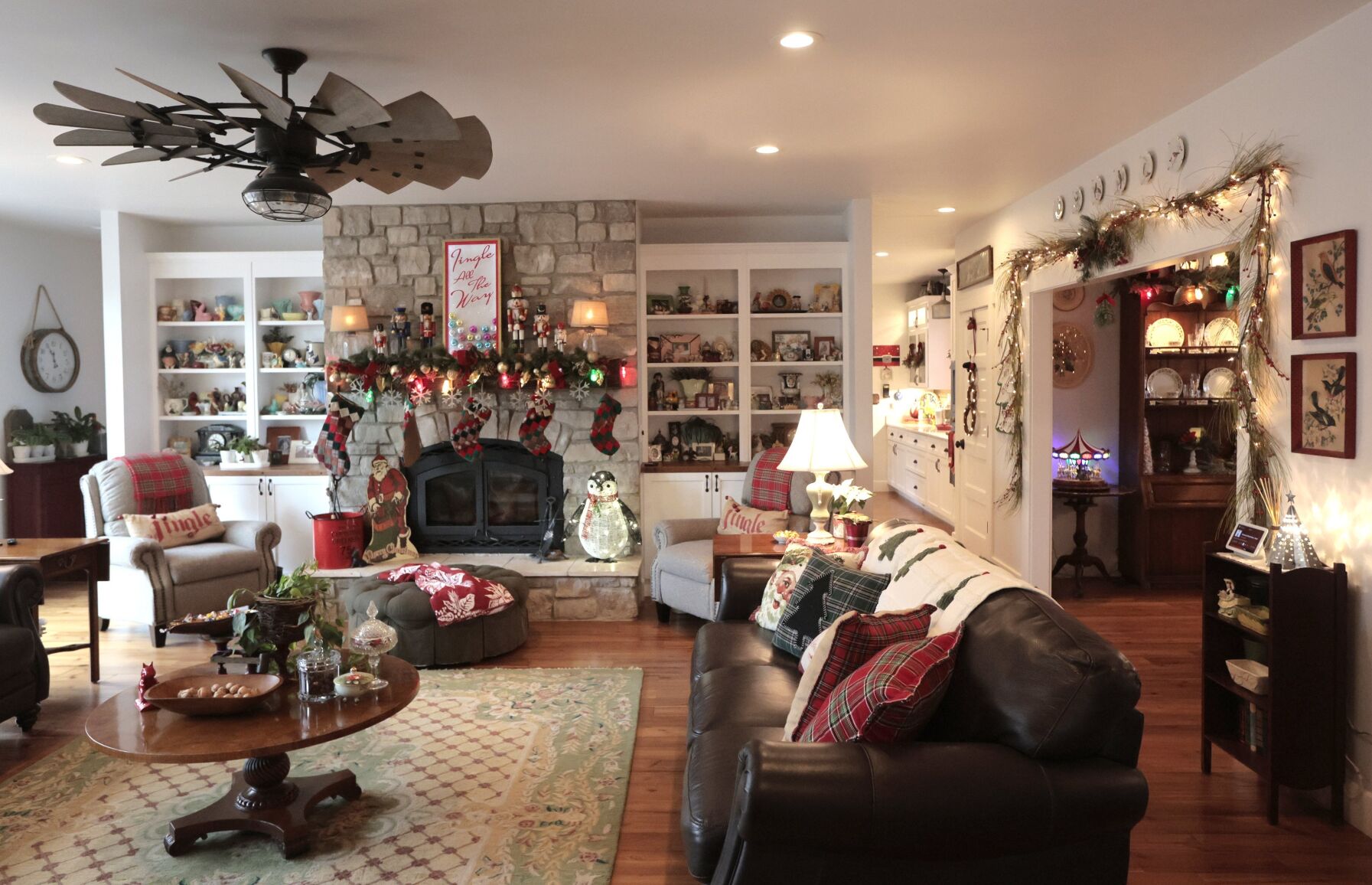 At home with Brenda and Kimball Loos in Defiance